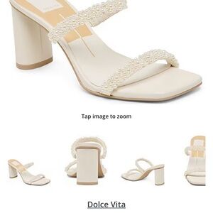 Dolce Vita Ivory Pearl Heels